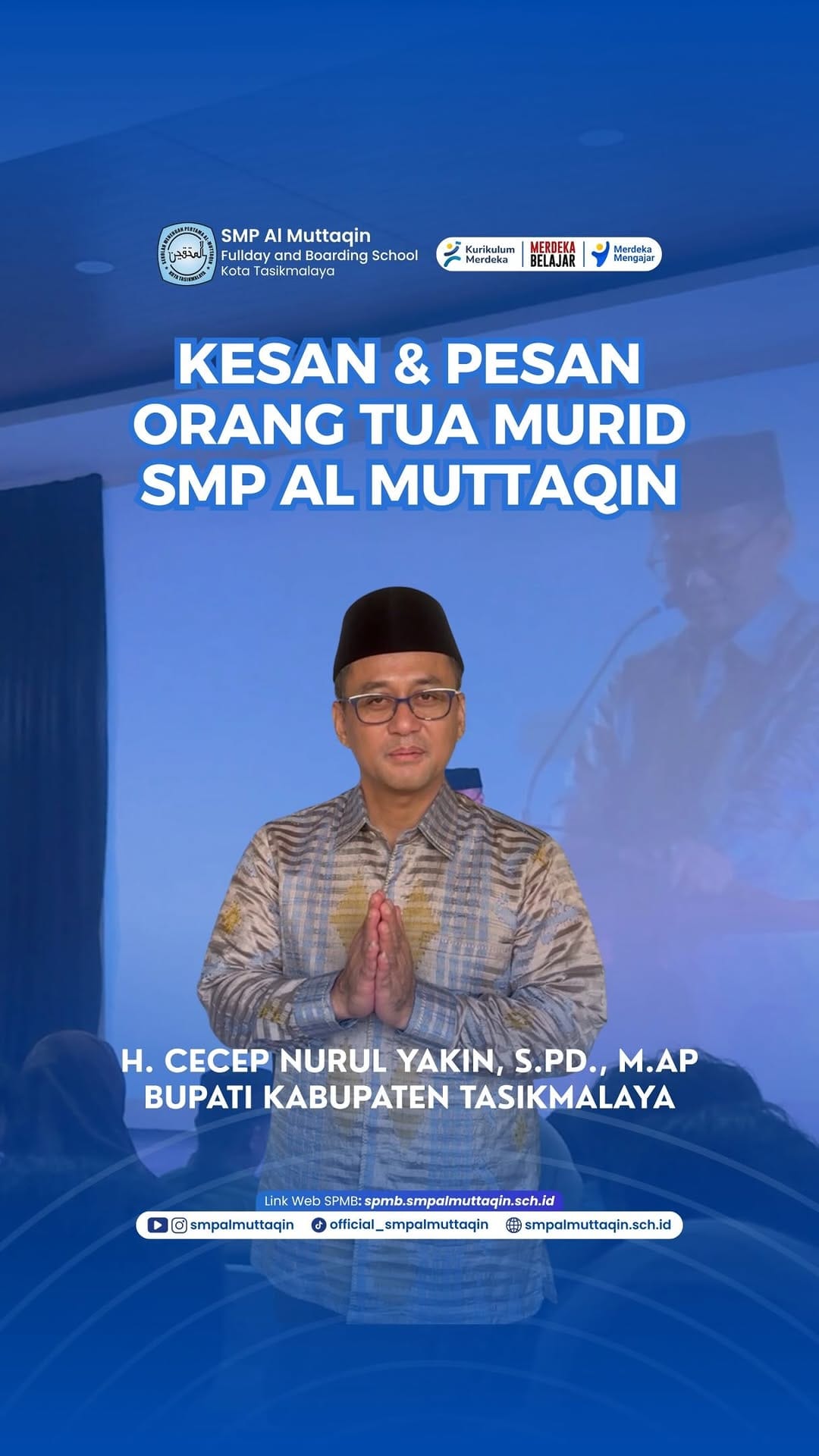 Post 7 by SMP AL MUTTAQIN TASIKMALAYA on Instagram (video)