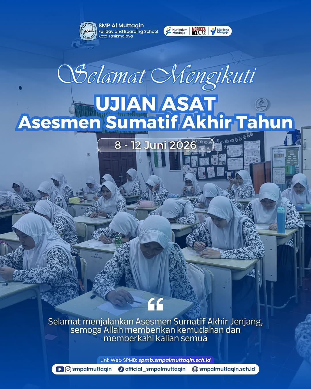 Post 6 by SMP AL MUTTAQIN TASIKMALAYA on Instagram (image)