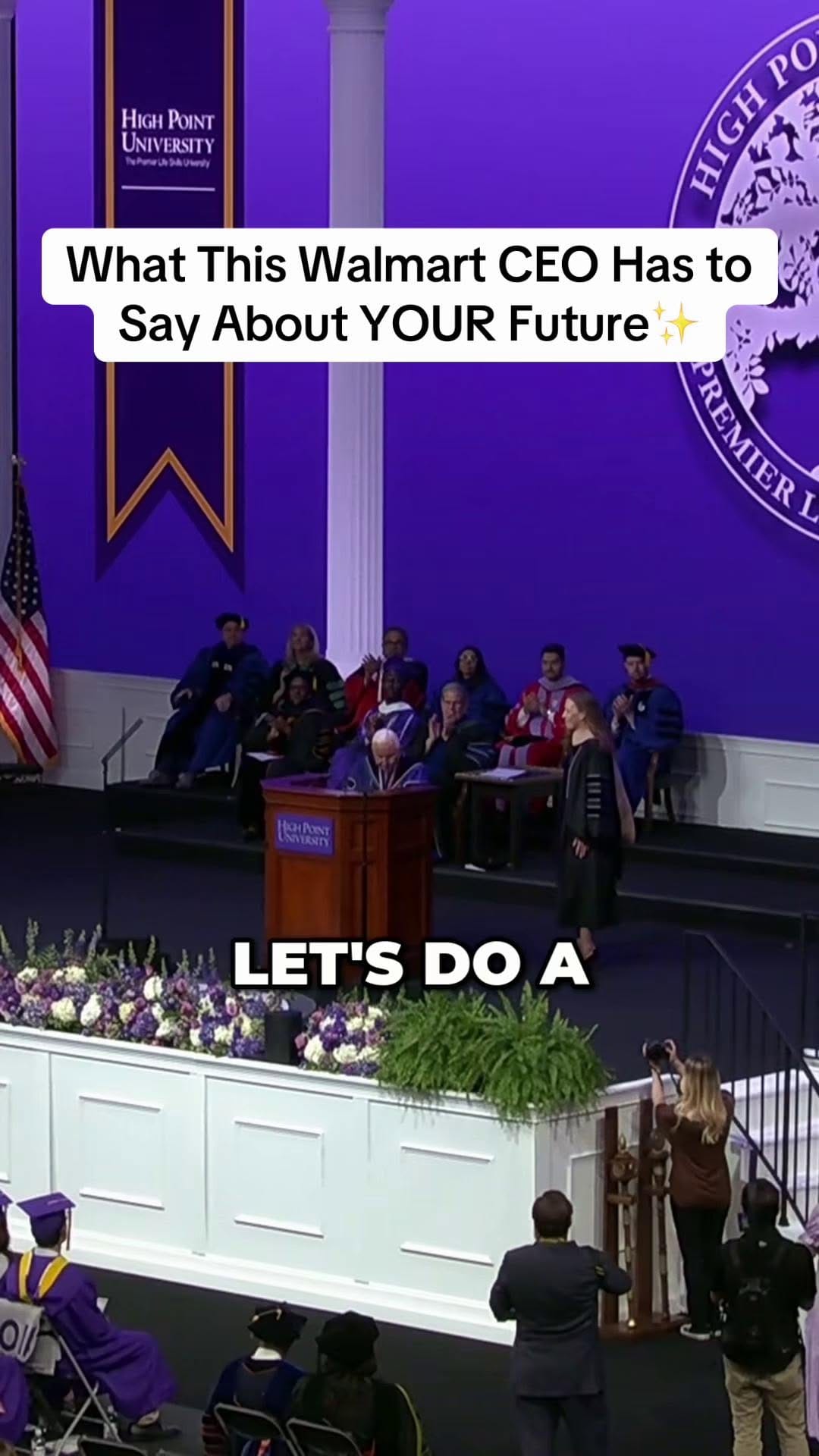 Post 4 by High Point University on Instagram (video)