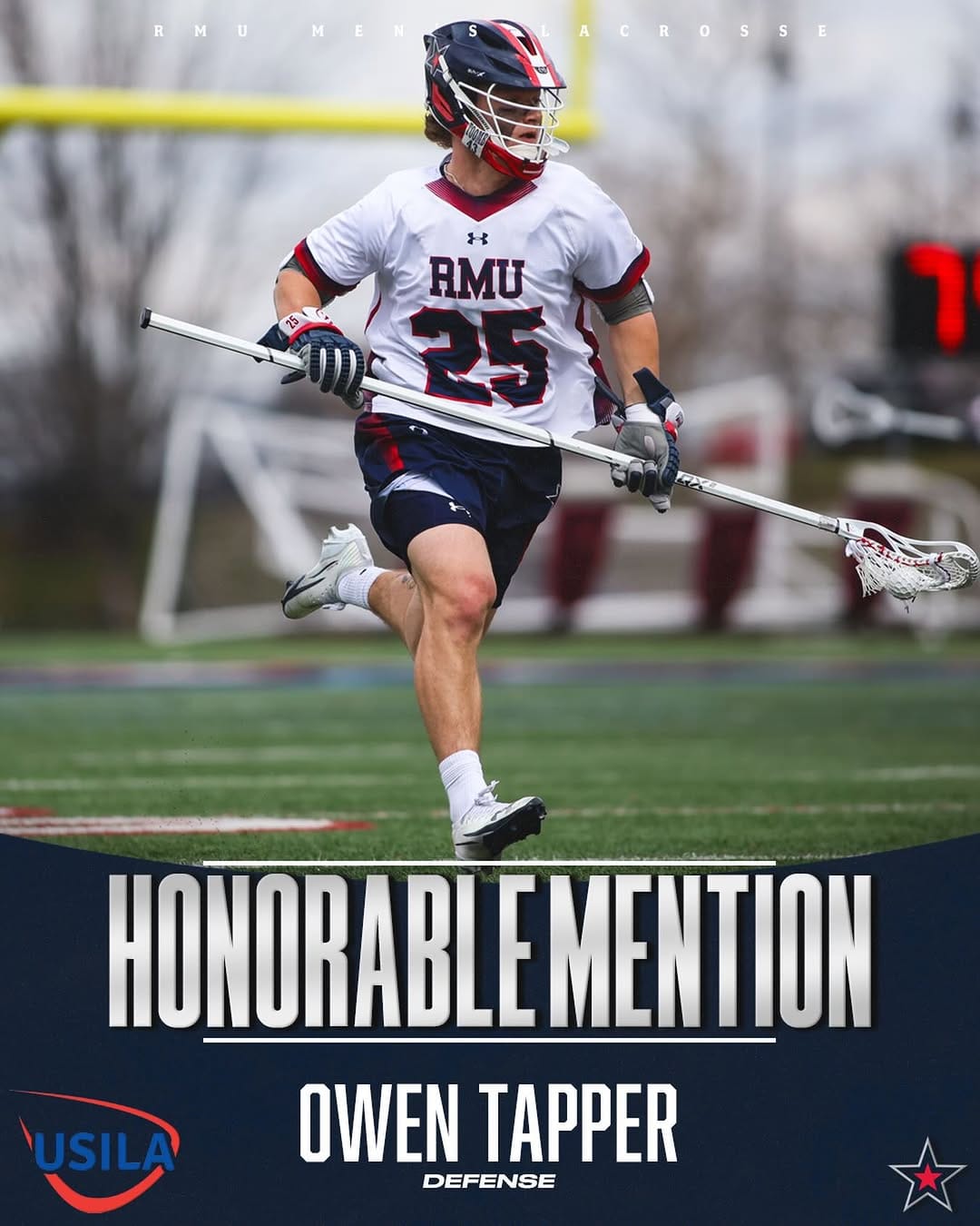 Post 2 by RMU Men's Lacrosse on Instagram (image)