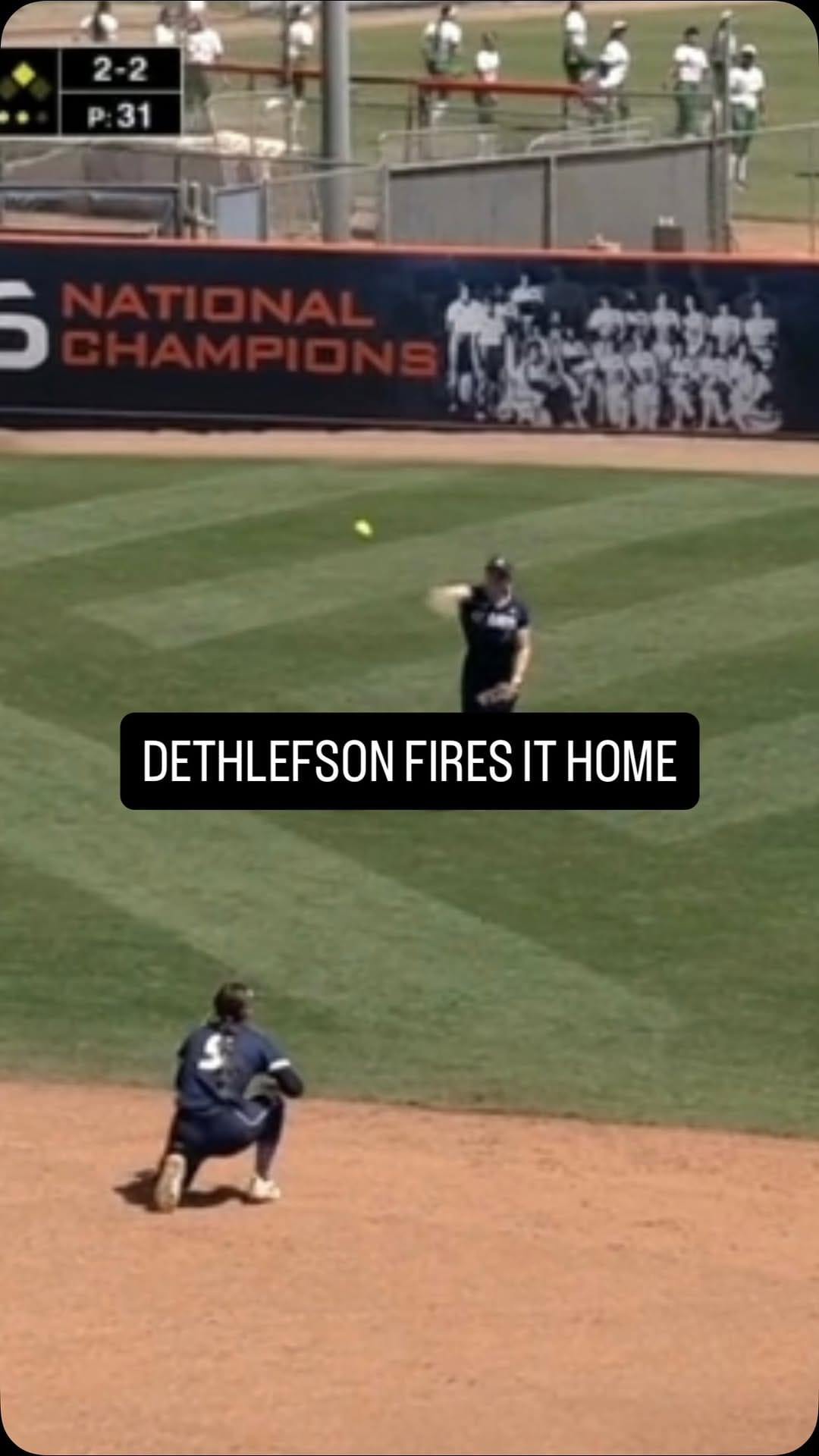 Post 8 by UC Davis Softball on Instagram (video)