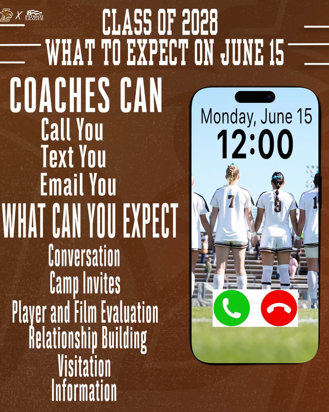 Post 1 by Lehigh University W Soccer on Instagram (image)