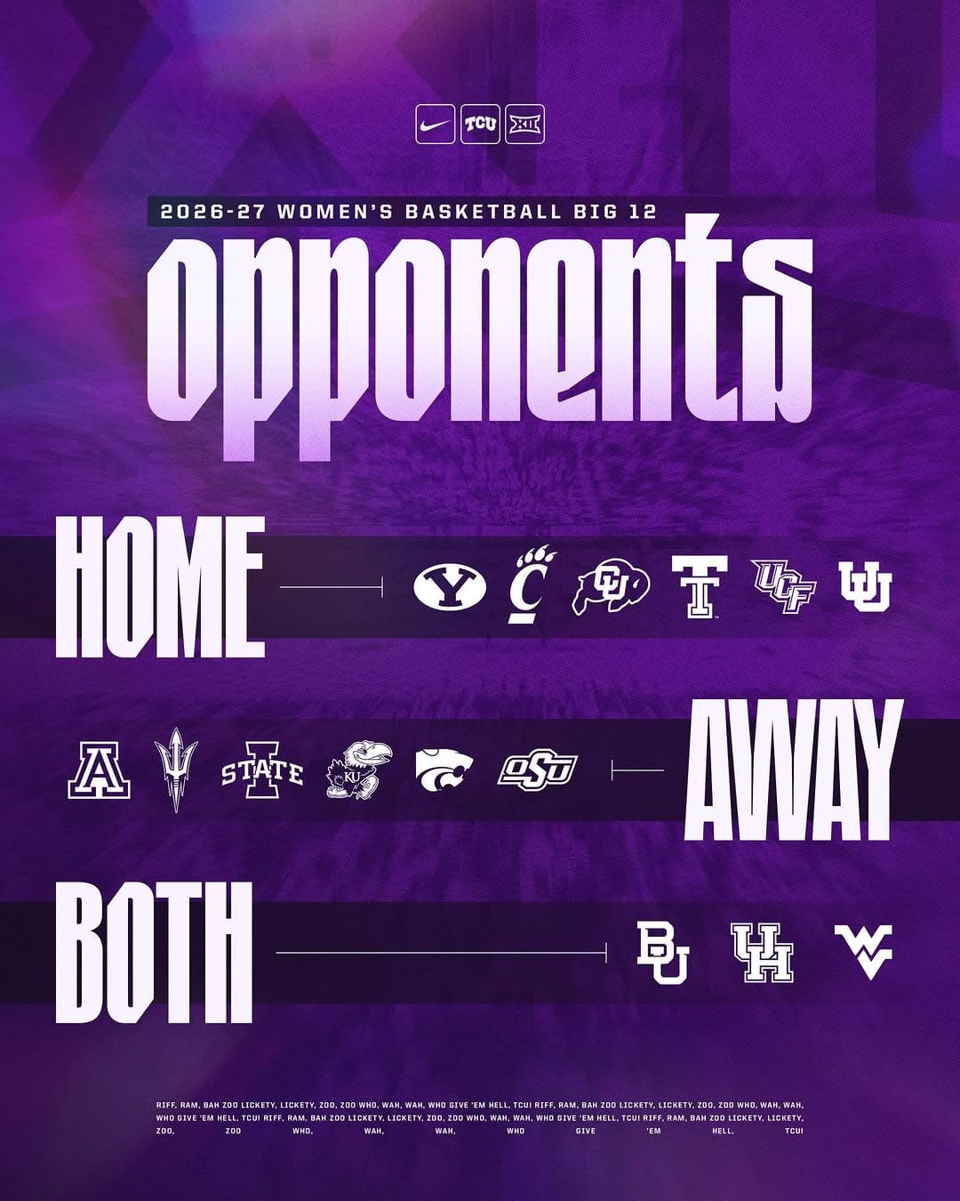 Post 4 by TCU Women's Basketball on Instagram (image)