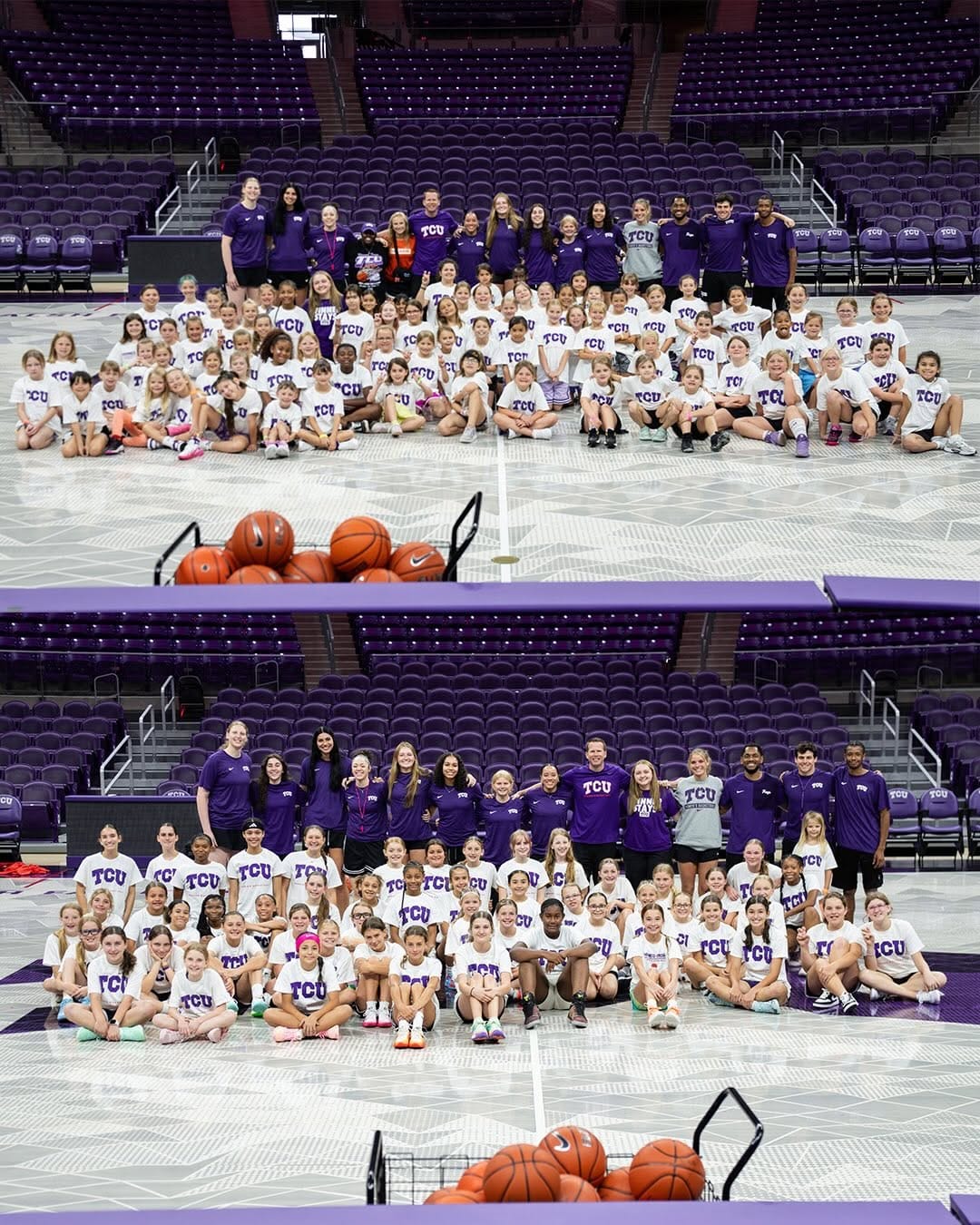 Post 2 by TCU Women's Basketball on Instagram (carousel)