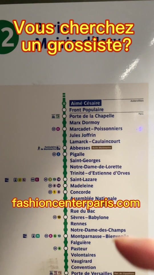 Post 2 by Fashioncenterparis.com on TikTok (video)