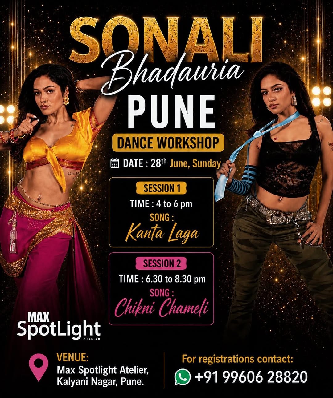 Post 7 by Sonali Bhadauria (LiveToDance) on Instagram (carousel)