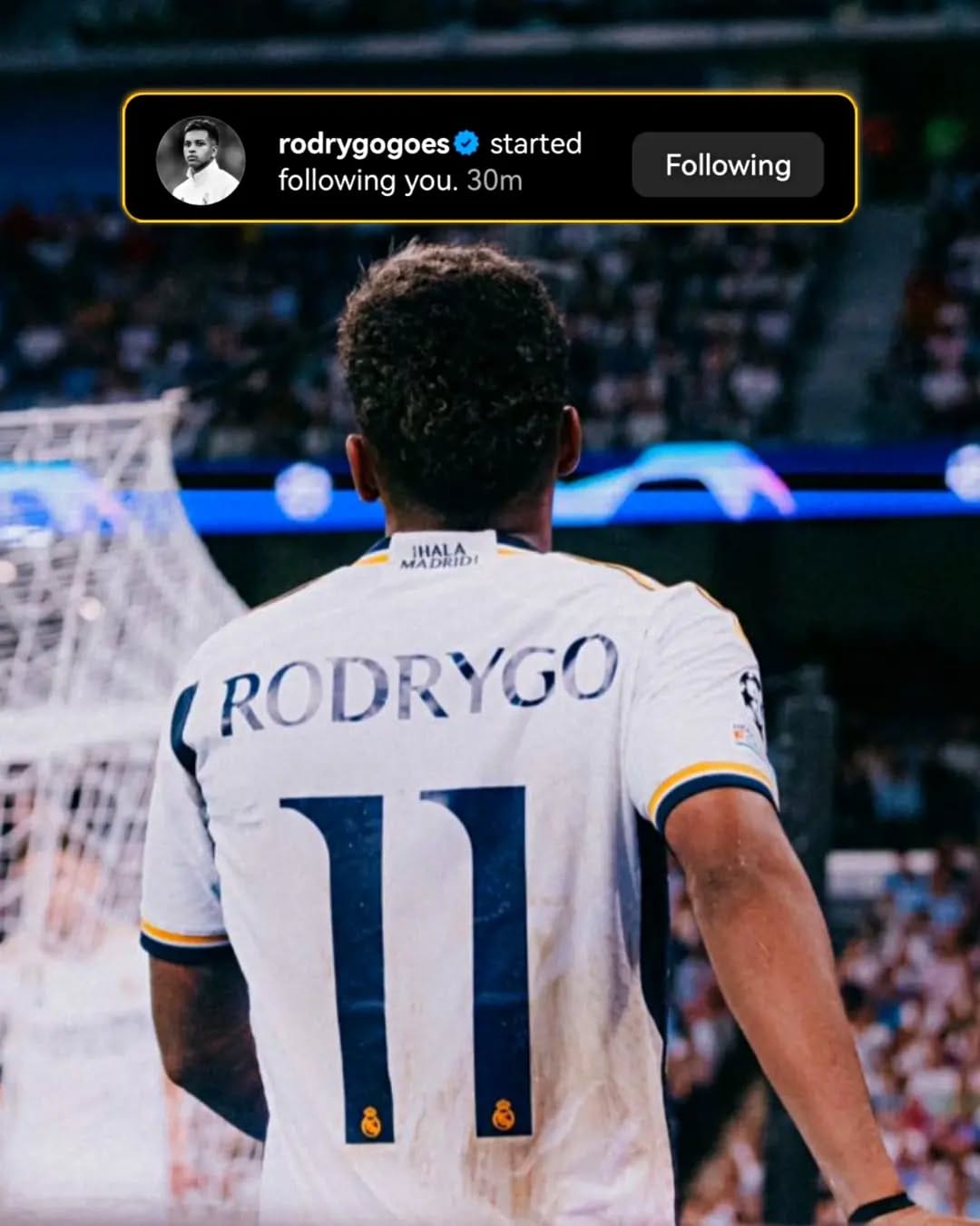 Post 10 by Rodrygo RG on Instagram (image)