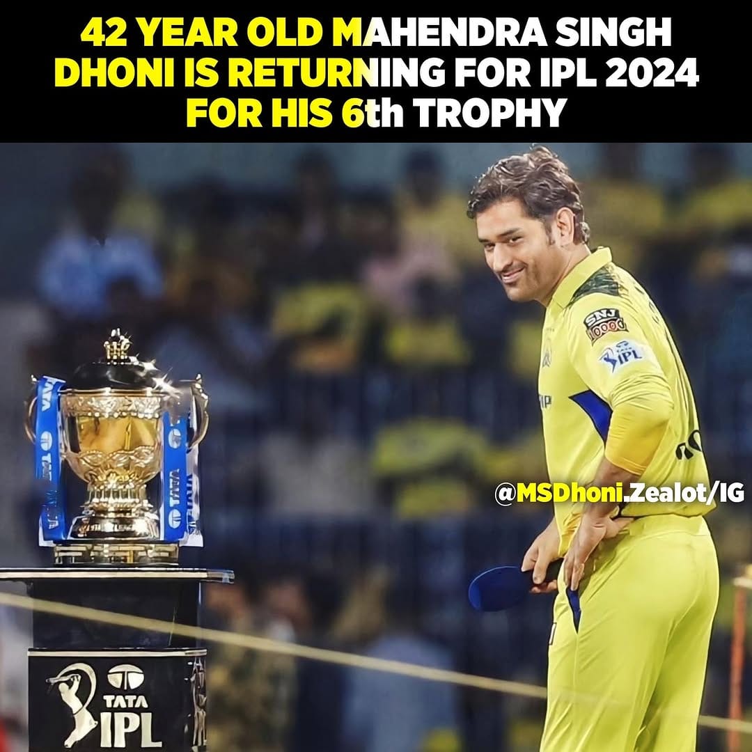 Post 10 by MS Dhoni Fans Club ❤ (110K) on Instagram (image)