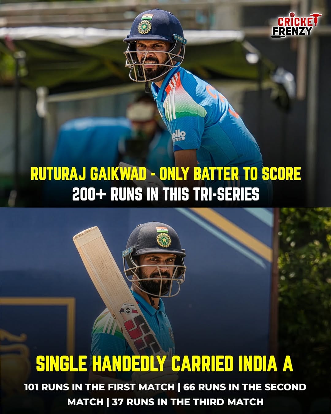 Post 1 by MS Dhoni Fans Club ❤ (110K) on Instagram (image)