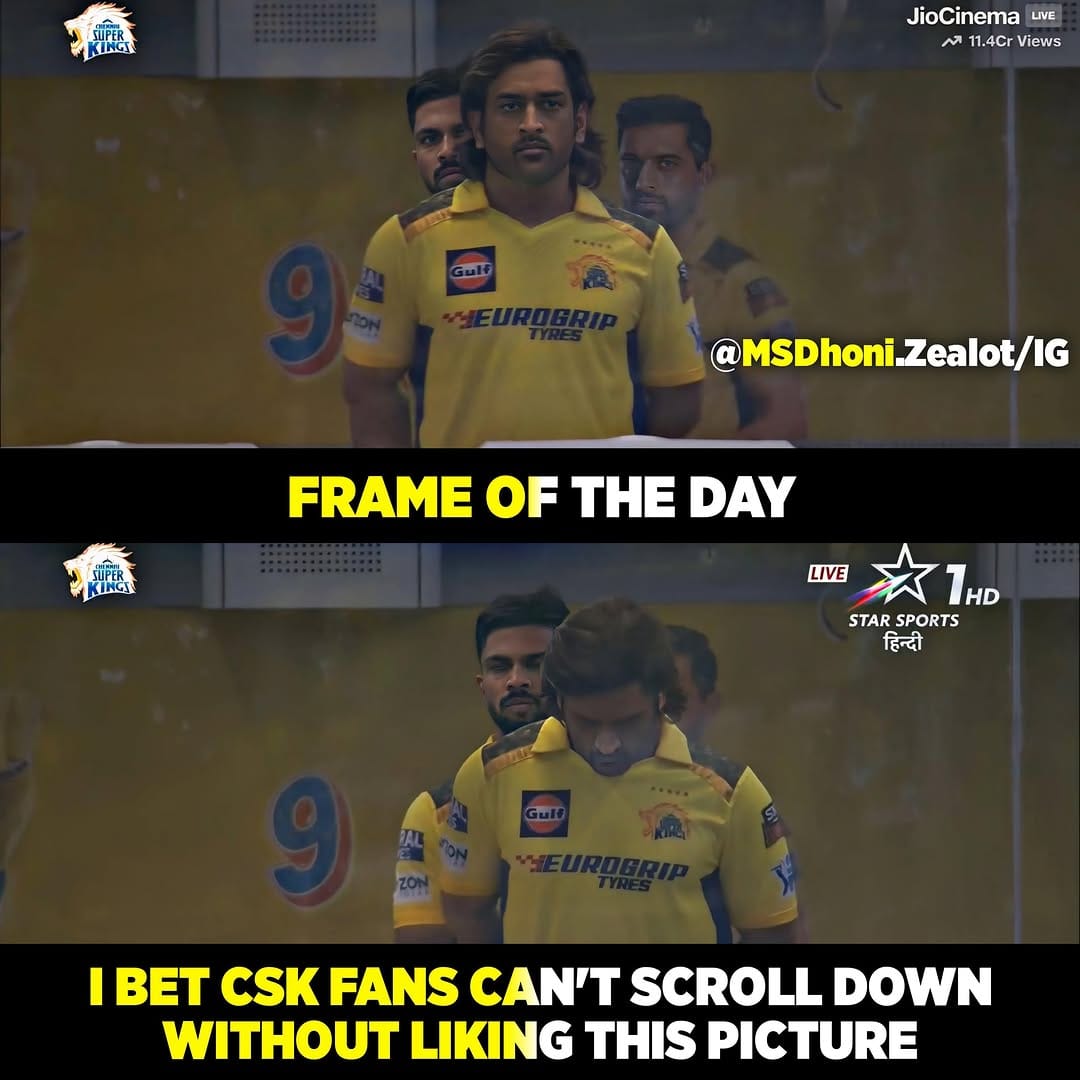 Post 9 by MS Dhoni Fans Club ❤ (110K) on Instagram (image)