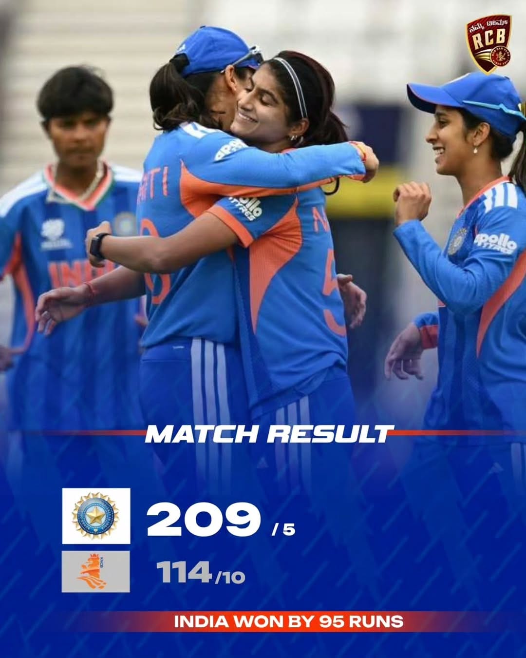 Post 1 by Royal Challengers Namma Team RCB on Instagram (image)