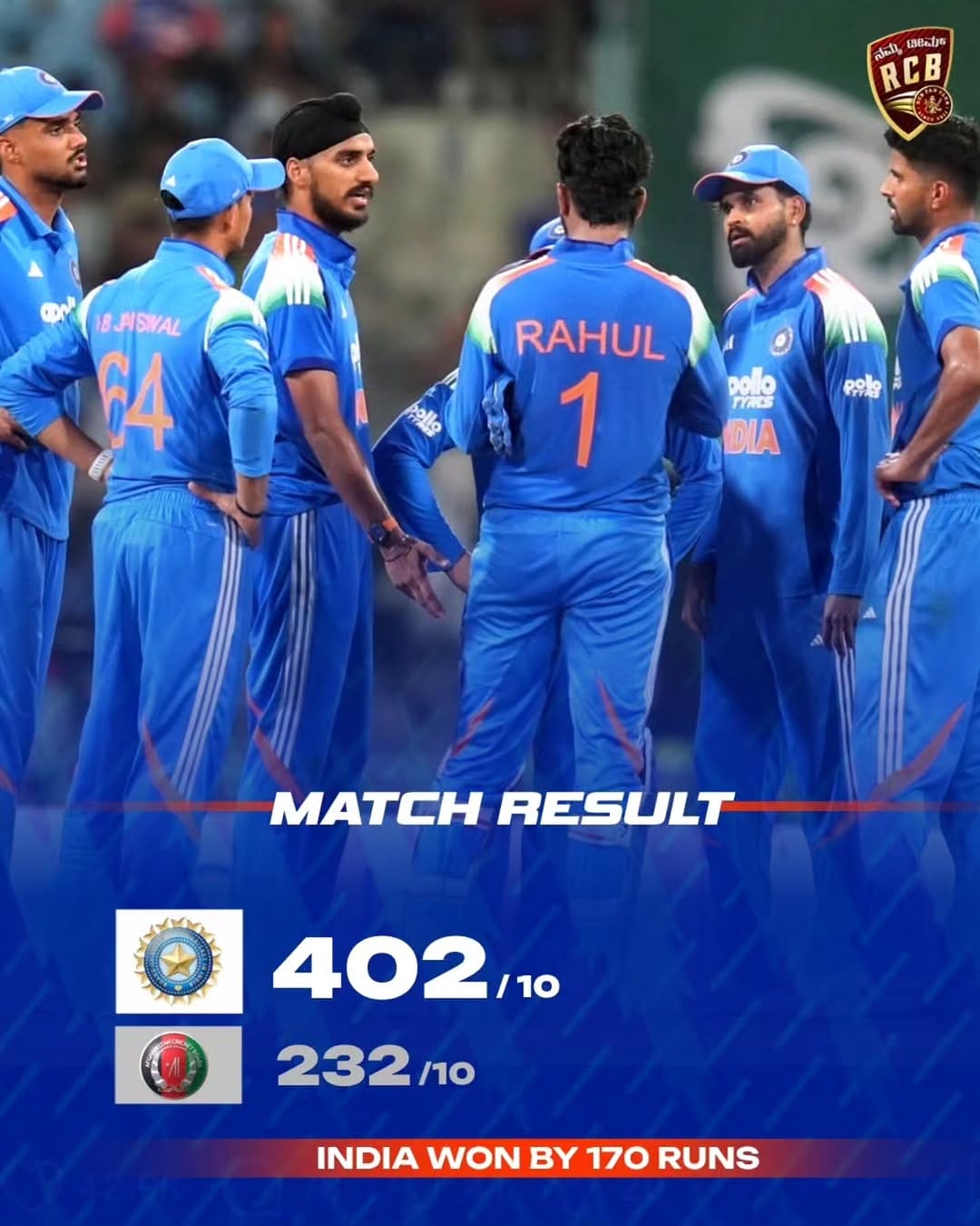 Post 2 by Royal Challengers Namma Team RCB on Instagram (image)