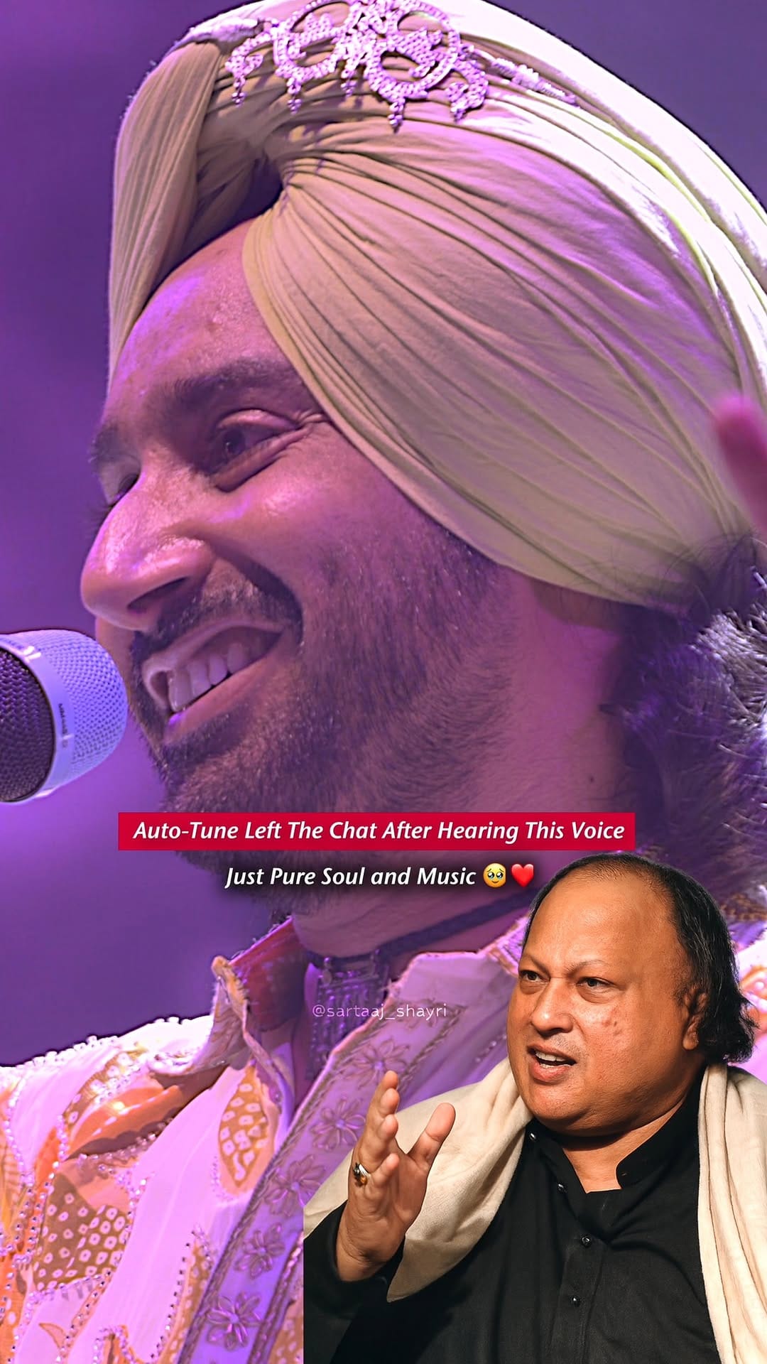 Post 6 by SUFIYANA SARTAAJ FAN PAGE on Instagram (video)