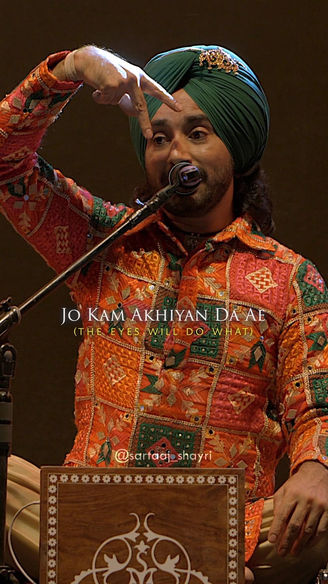Post 5 by SUFIYANA SARTAAJ FAN PAGE on Instagram (video)