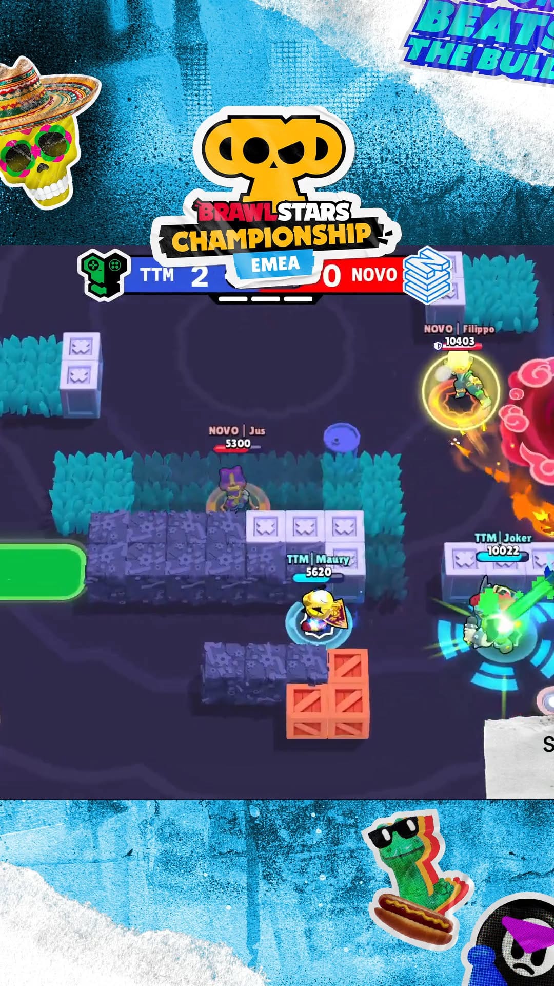 Post 3 by Brawl Stars Esports on Instagram (video)
