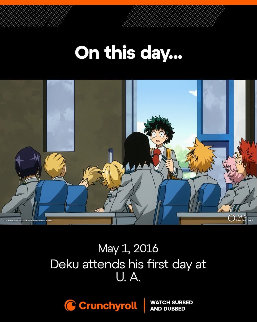 Post 5 by My Hero Academia on Instagram (image)