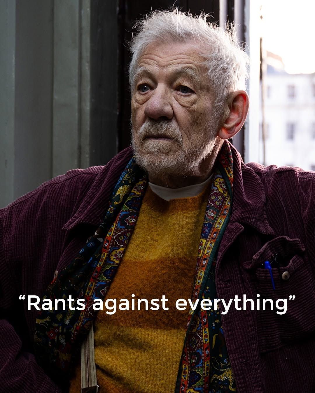 Post 9 by Ian McKellen on Instagram (image)
