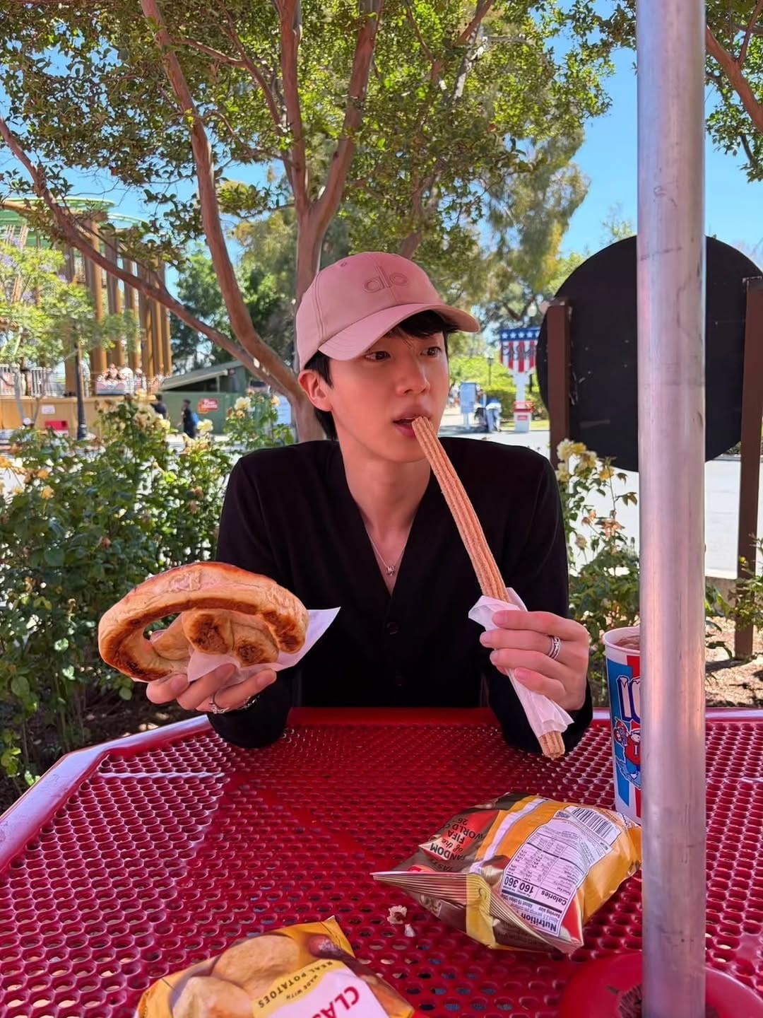 Post 3 by JIN (김석진) Updates on Instagram (carousel)
