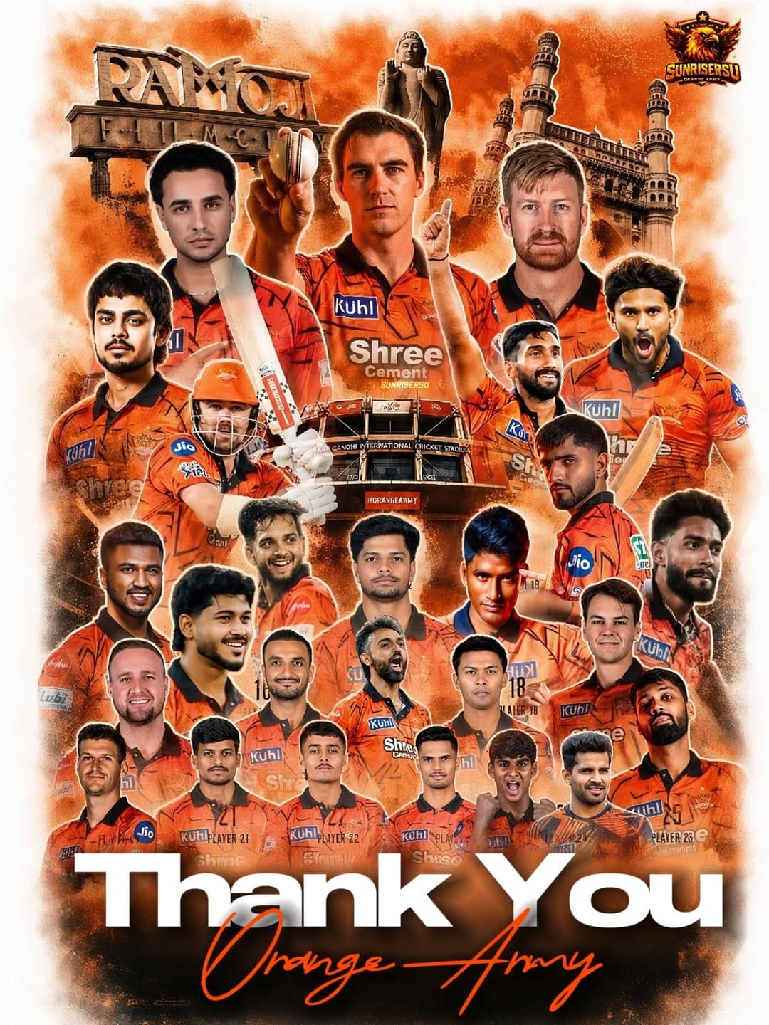 Post 9 by ORANGE ARMY on Instagram (image)