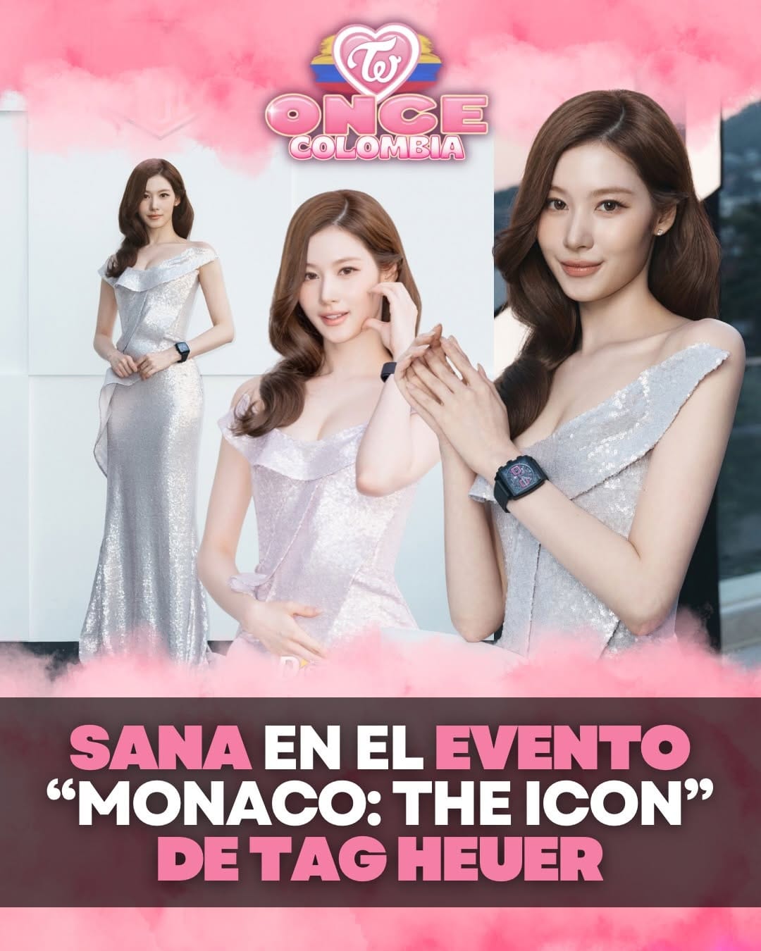 Post 7 by TWICE COLOMBIA on Instagram (carousel)