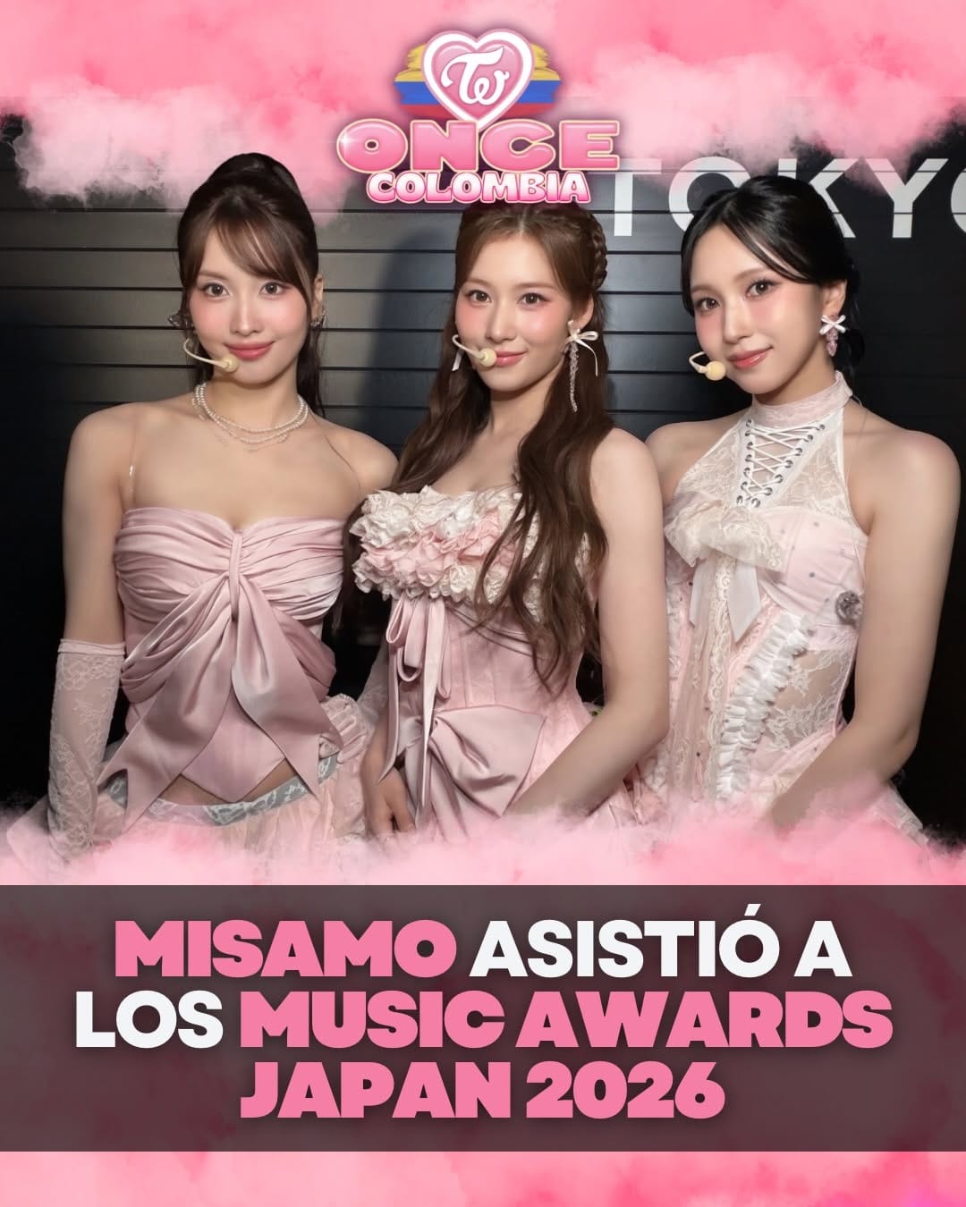 Post 6 by TWICE COLOMBIA on Instagram (carousel)