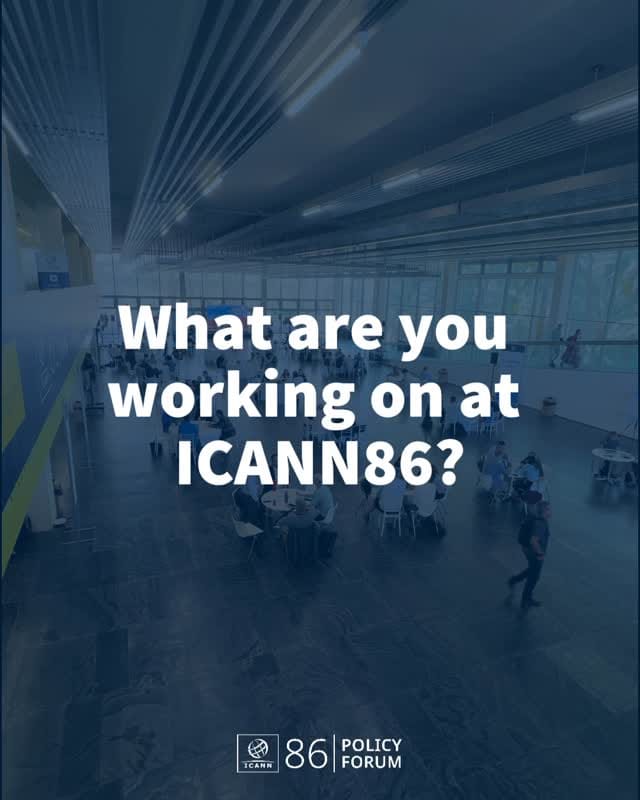 Post 4 by ICANNorg on Instagram (video)