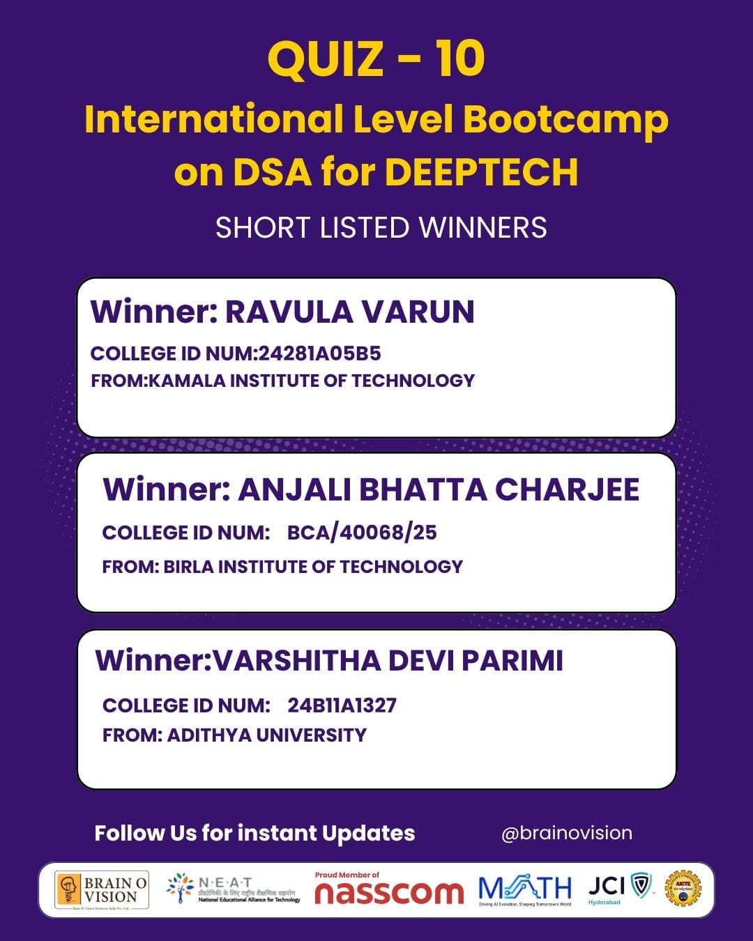 Post 6 by BRAINOVISION SOLUTIONS INDIA PVT.LTD on Instagram (carousel)