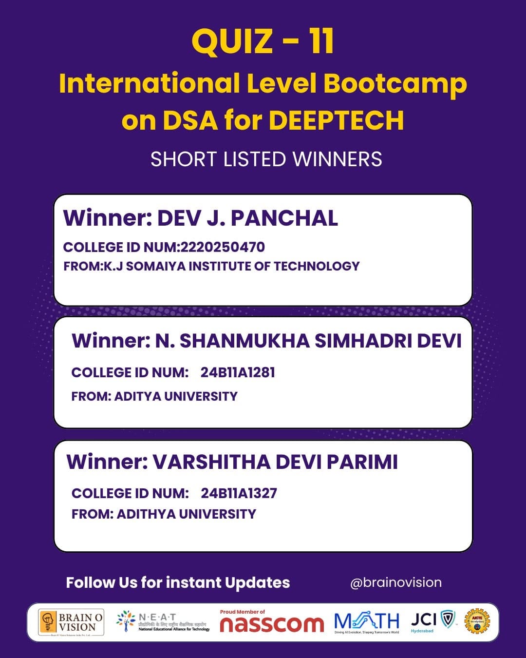 Post 4 by BRAINOVISION SOLUTIONS INDIA PVT.LTD on Instagram (carousel)