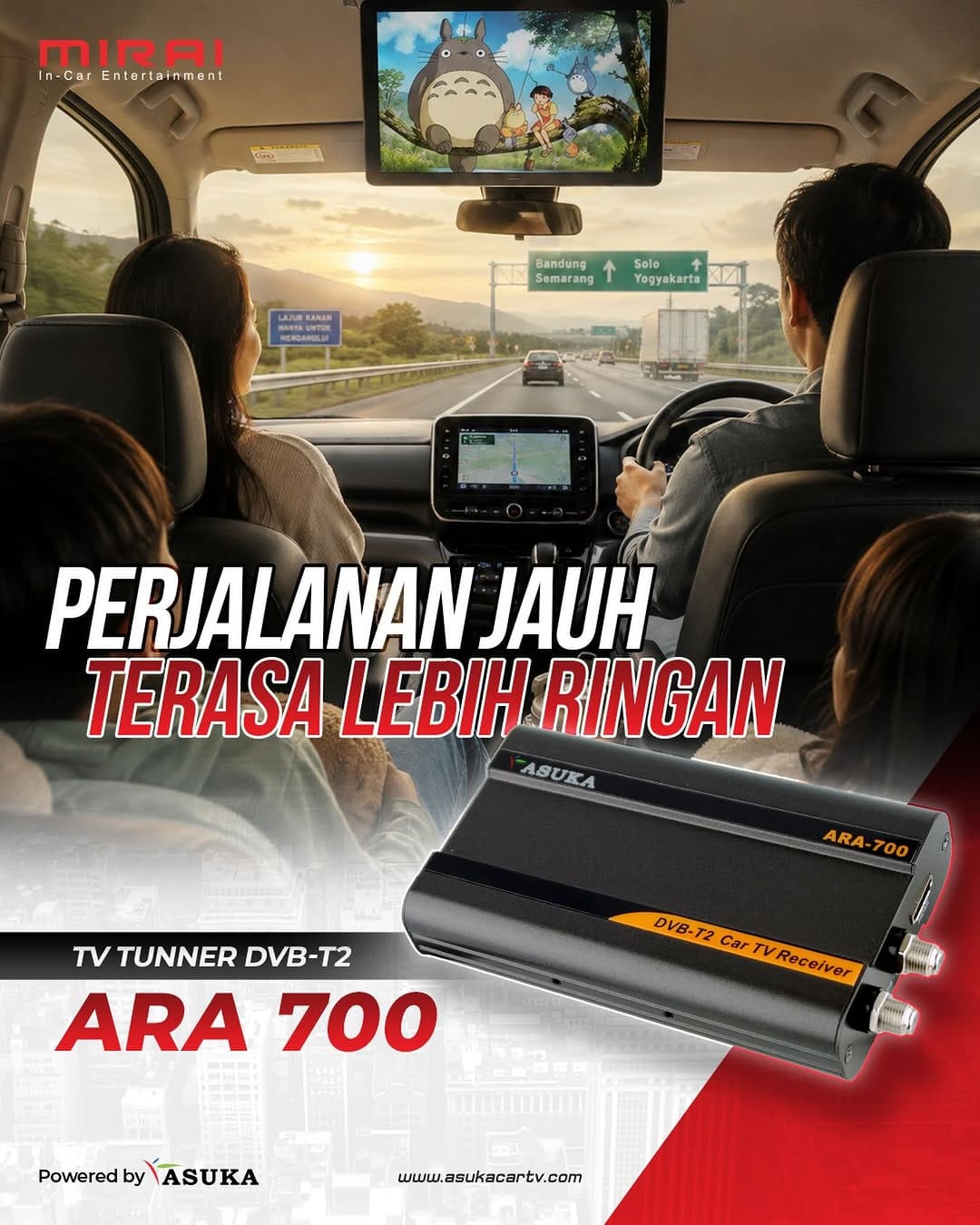 Post 1 by Mirai Car Entertainment on Instagram (image)