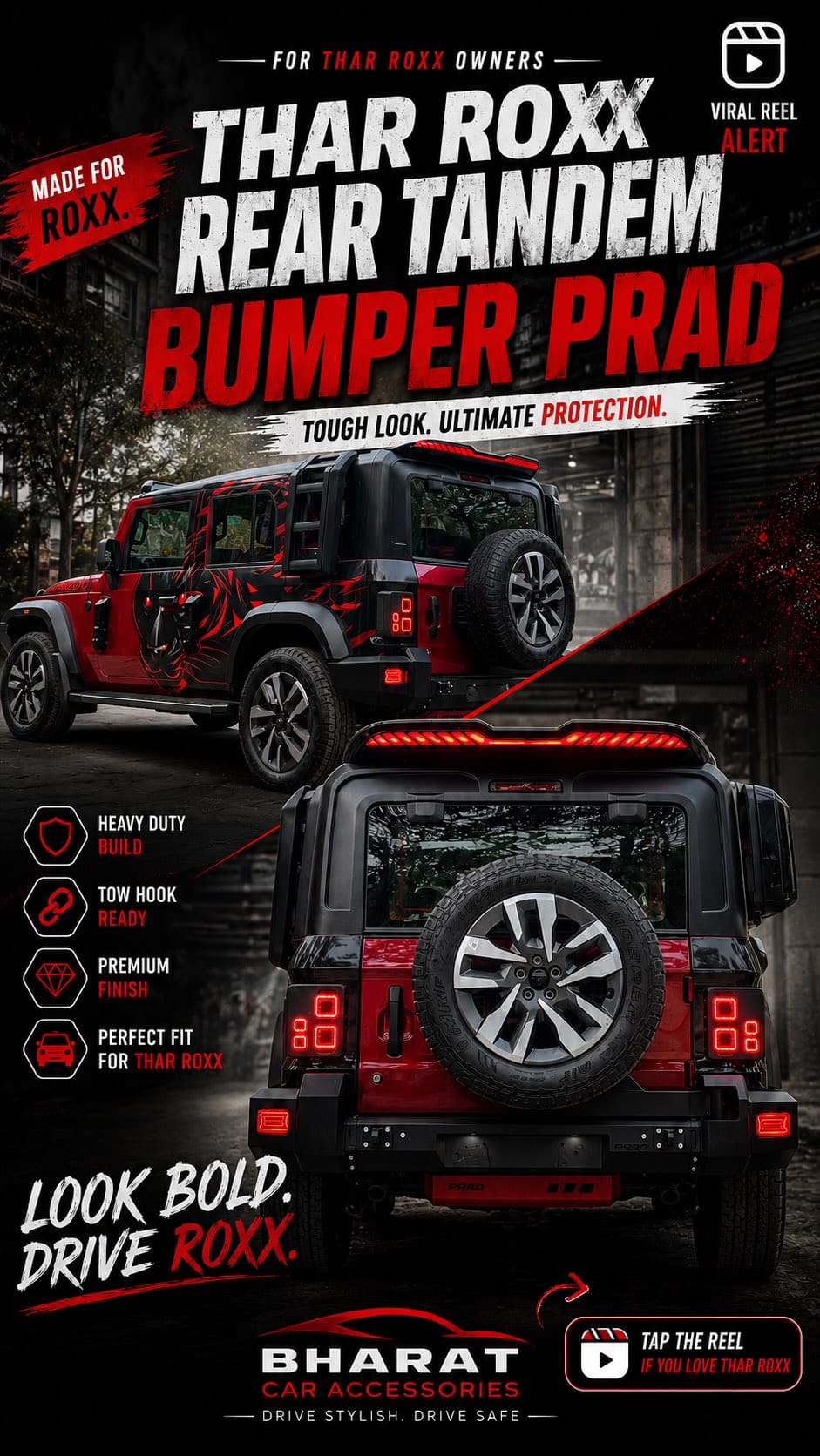 Post 6 by Bharat Car Accessories on Instagram (video)