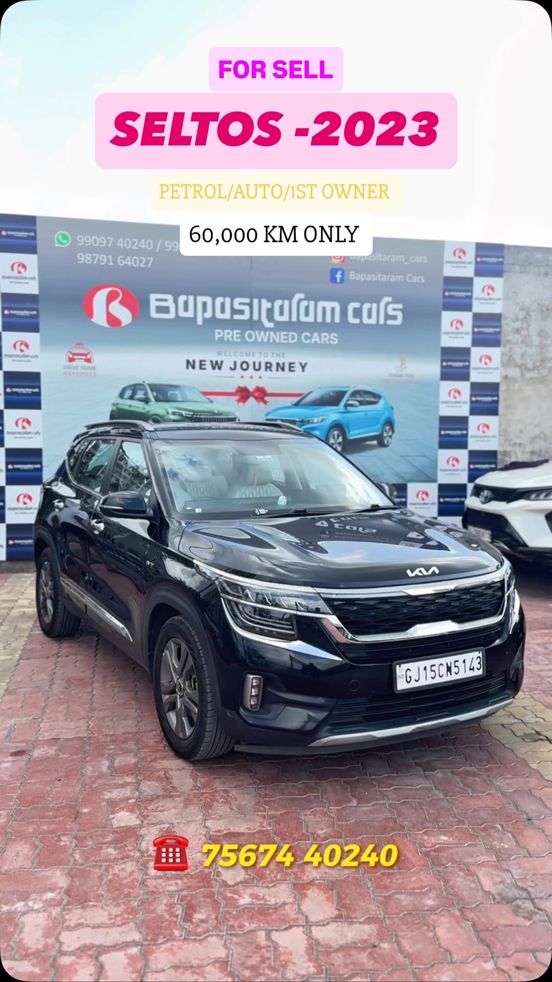 Post 1 by Bapasitaram Cars on Instagram (video)