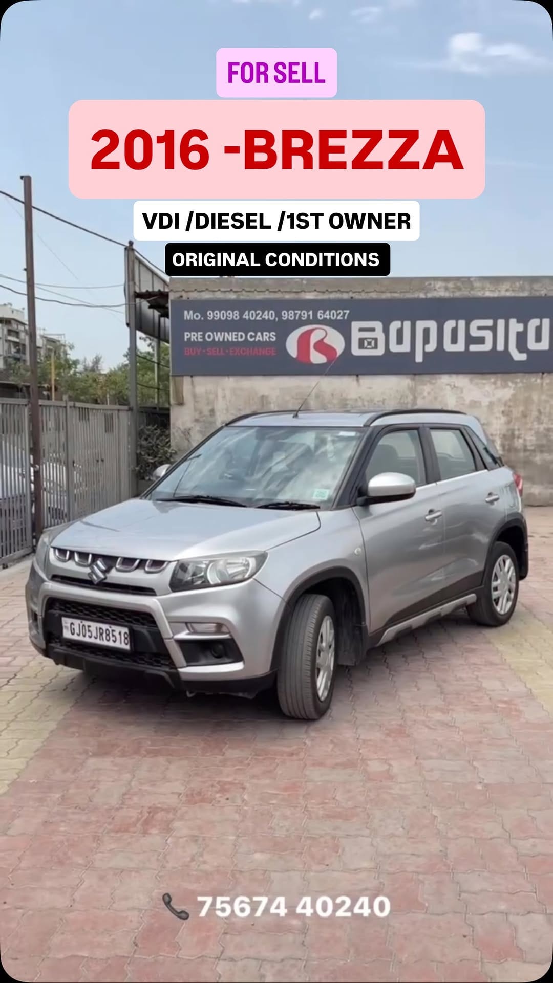Post 4 by Bapasitaram Cars on Instagram (video)