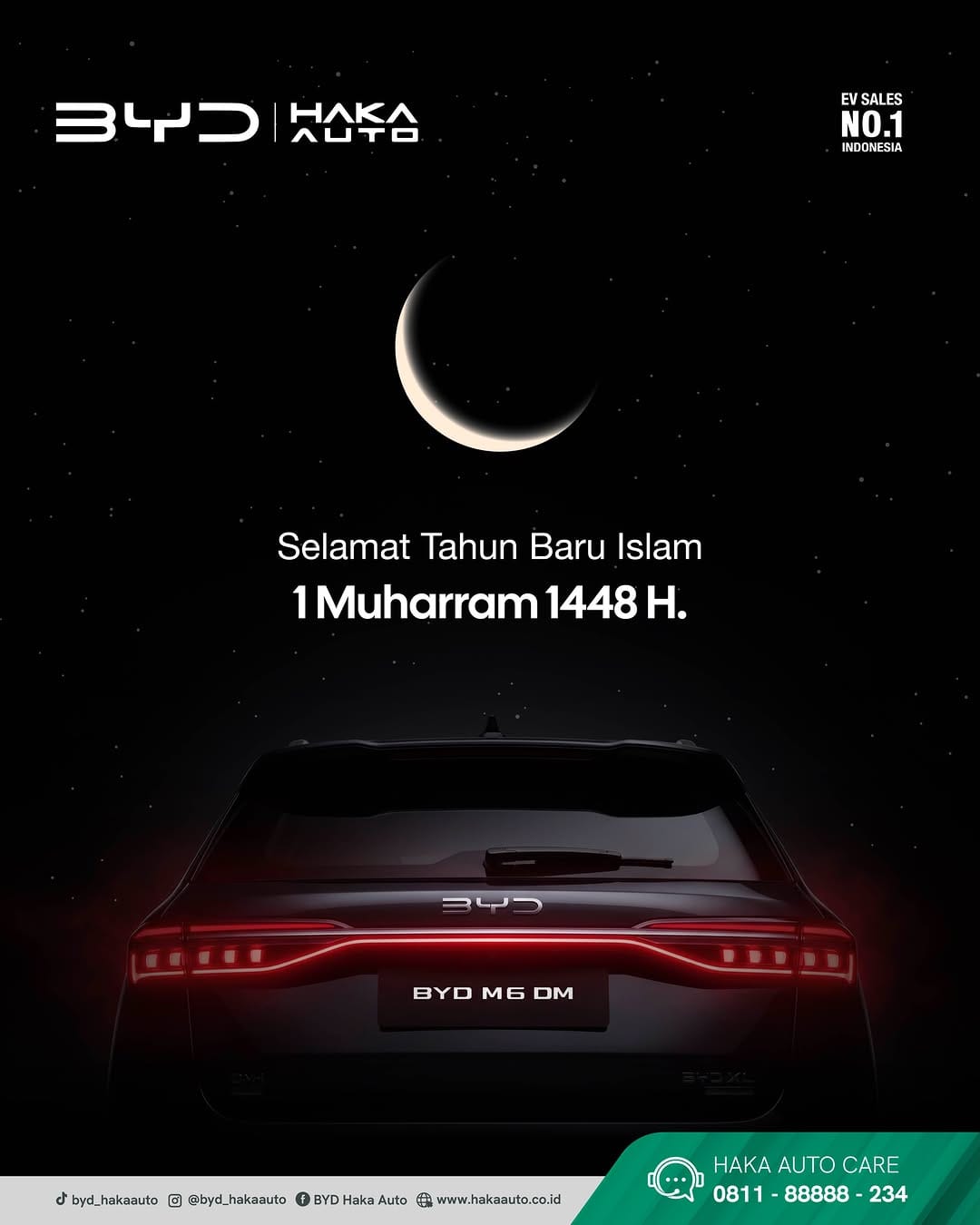 Post 2 by BYD Haka Auto on Instagram (image)