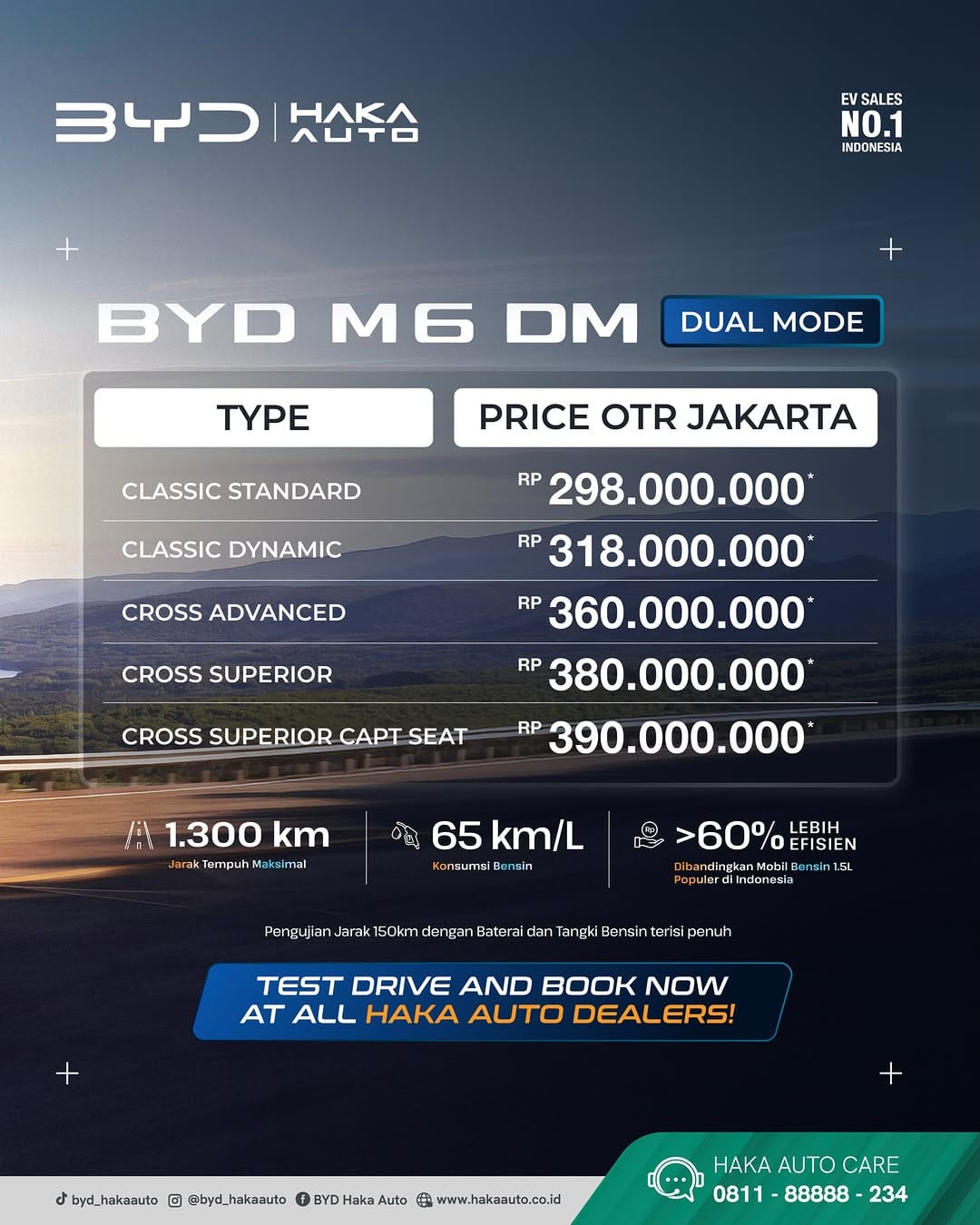 Post 7 by BYD Haka Auto on Instagram (image)
