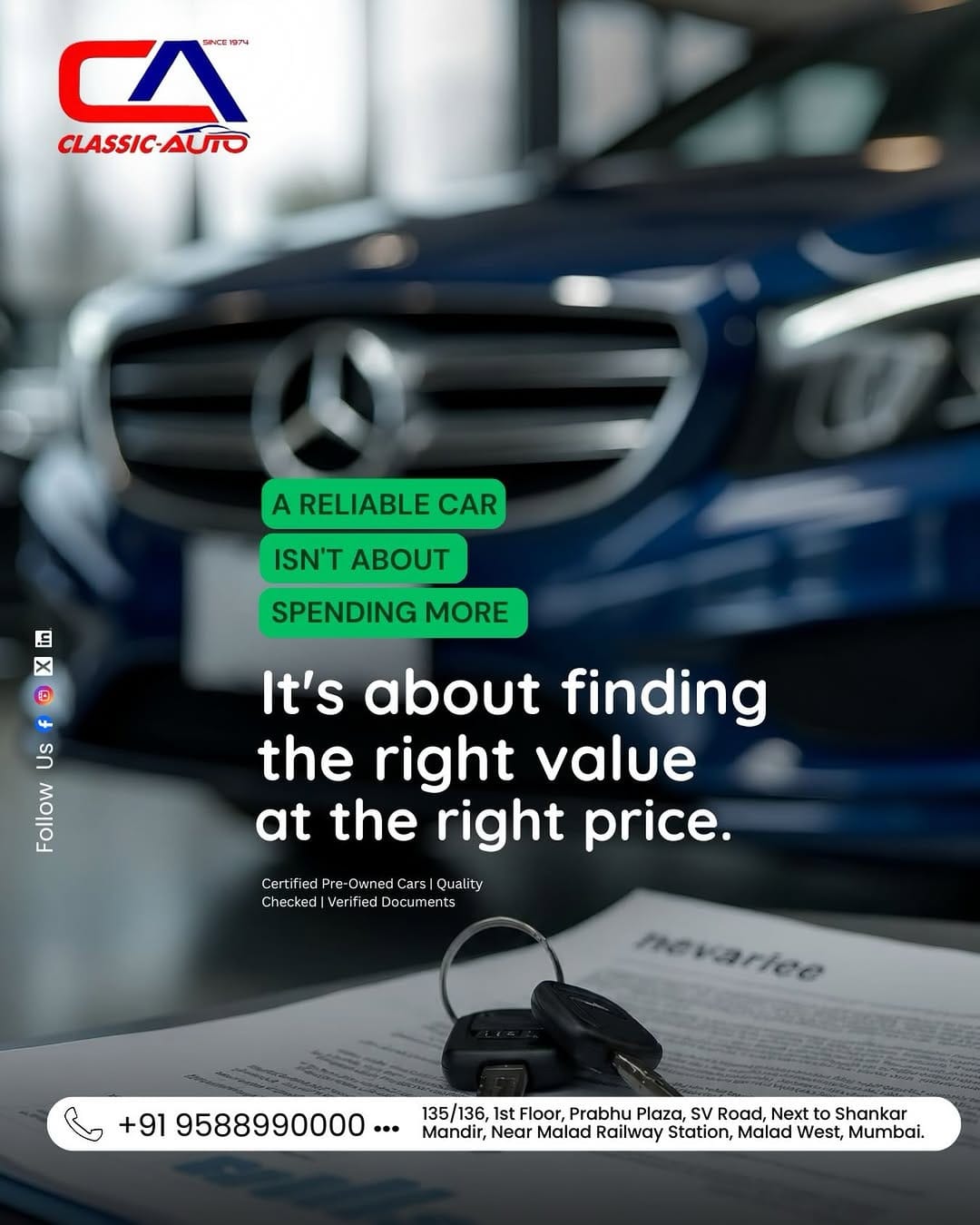 Post 8 by Classic Auto | Pre-owned Car Dealership on Instagram (image)