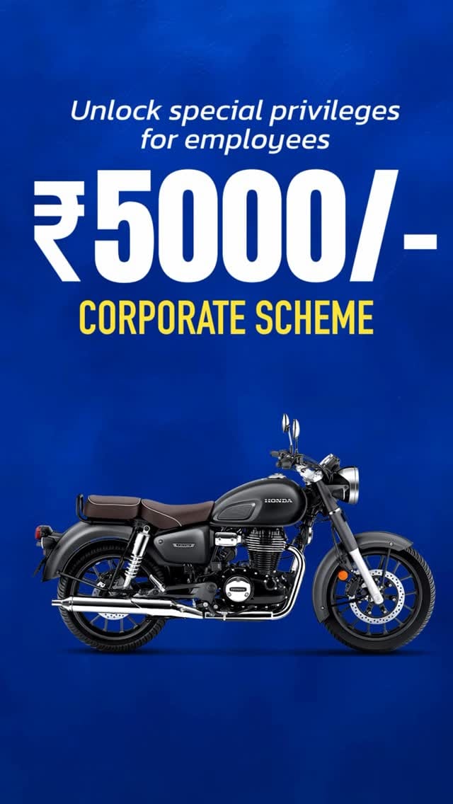 Post 4 by Honda BigWing Chennai South on Instagram (video)