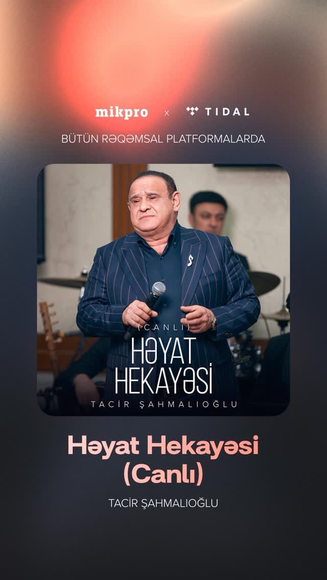 Post 6 by Tacir Şahmalıoğlu 🎤🎼 on Instagram (video)