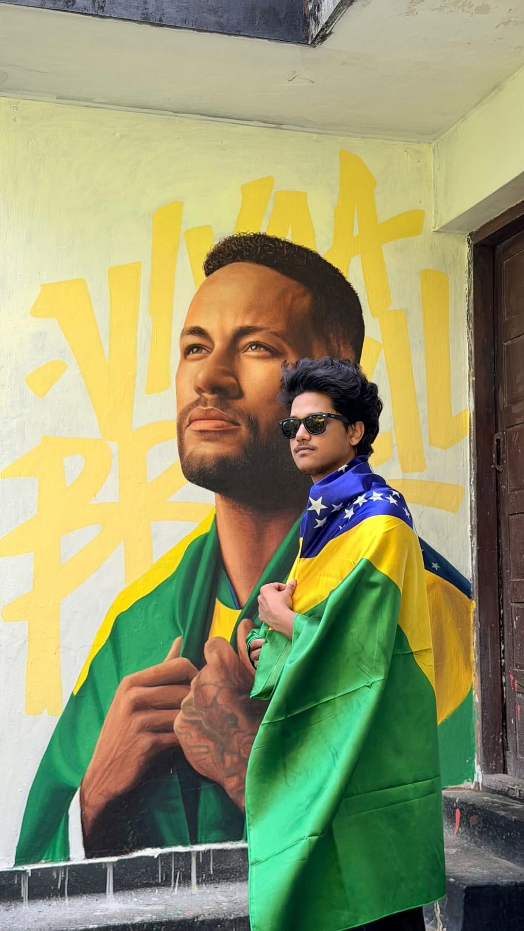 Post 1 by Rashid Sulaiman | Mural & Wall Artist India on Instagram (video)