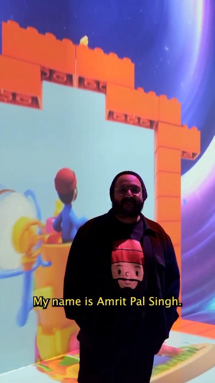 Post 5 by Amrit Pal Singh on Instagram (video)