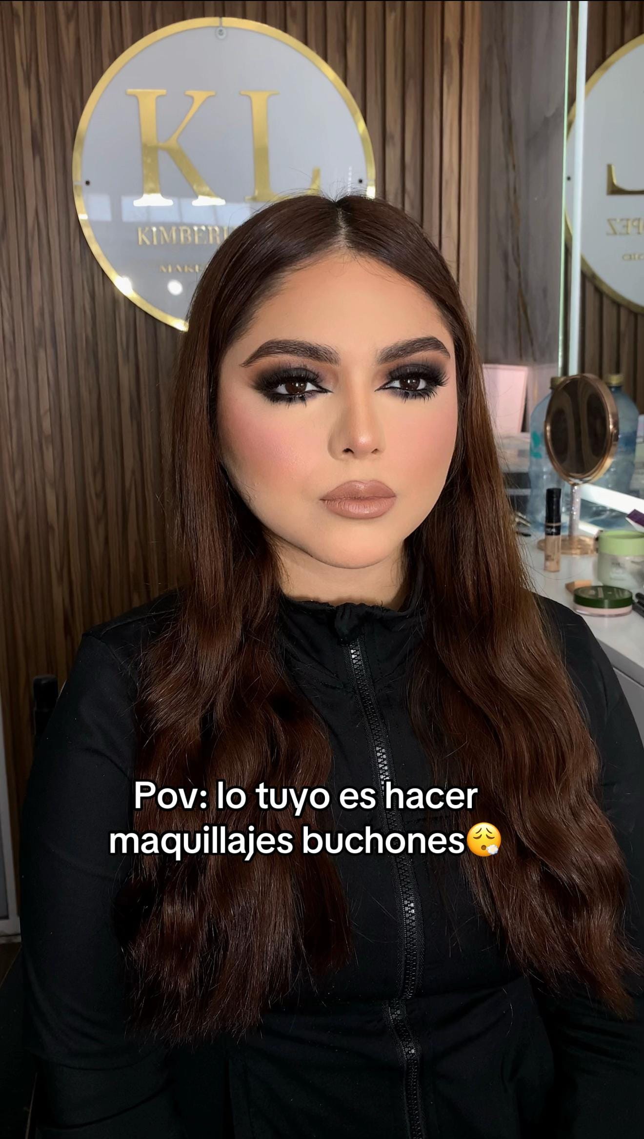 Post 1 by Kimberly López | Makeup on TikTok (video)