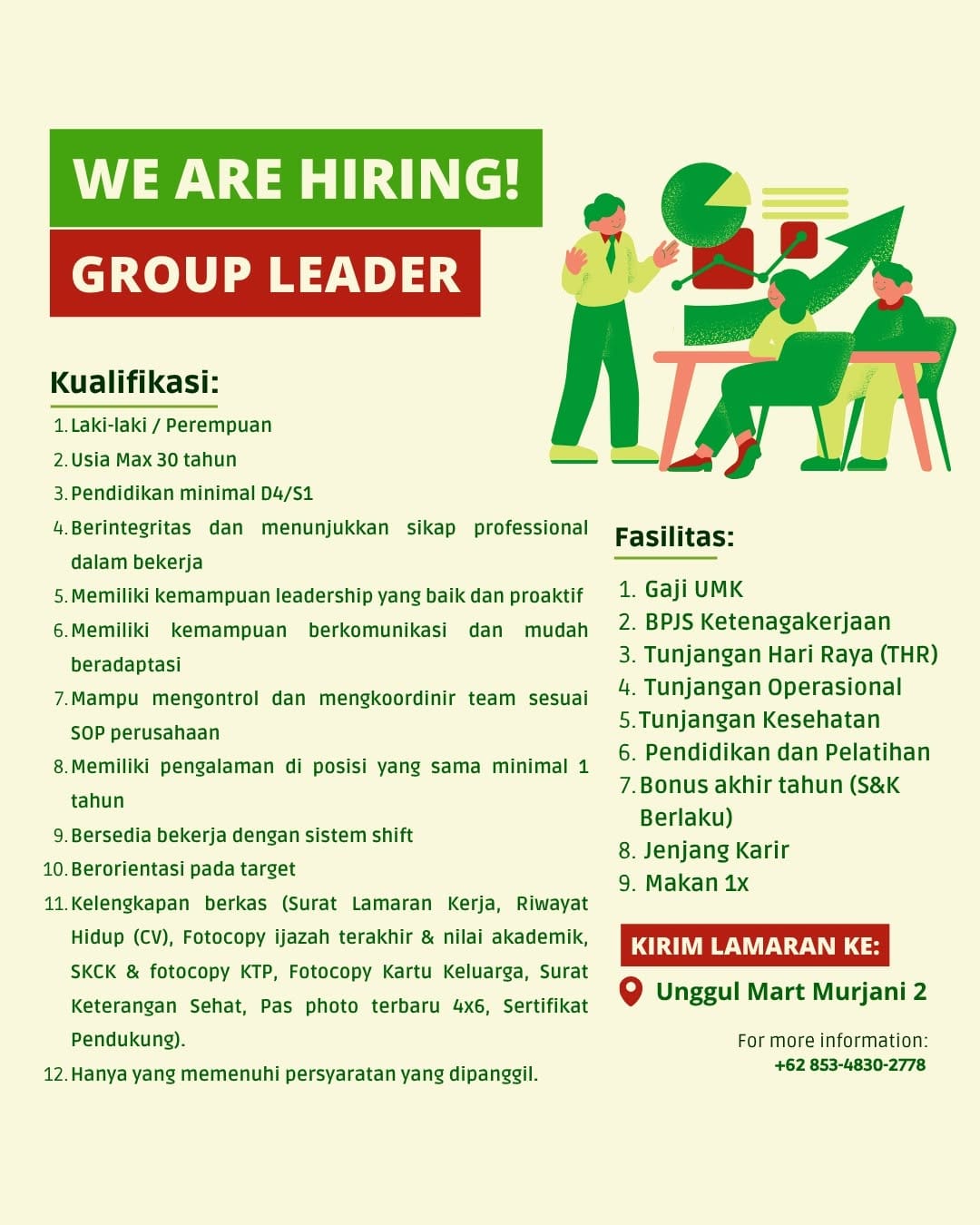 Post 8 by UNGGUL Group on Instagram (image)