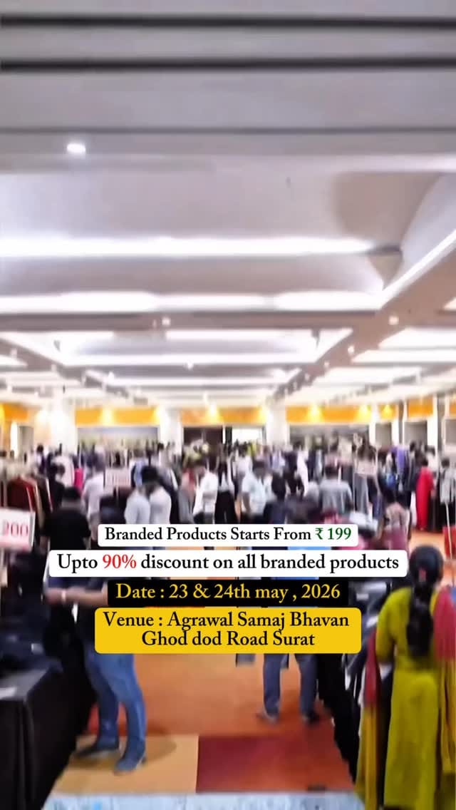 Post 5 by Discount Threads Sale - Fashion & Lifestyle Exhibitions on Instagram (video)