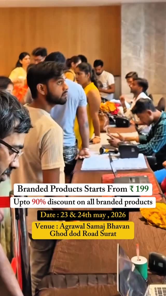 Post 8 by Discount Threads Sale - Fashion & Lifestyle Exhibitions on Instagram (video)