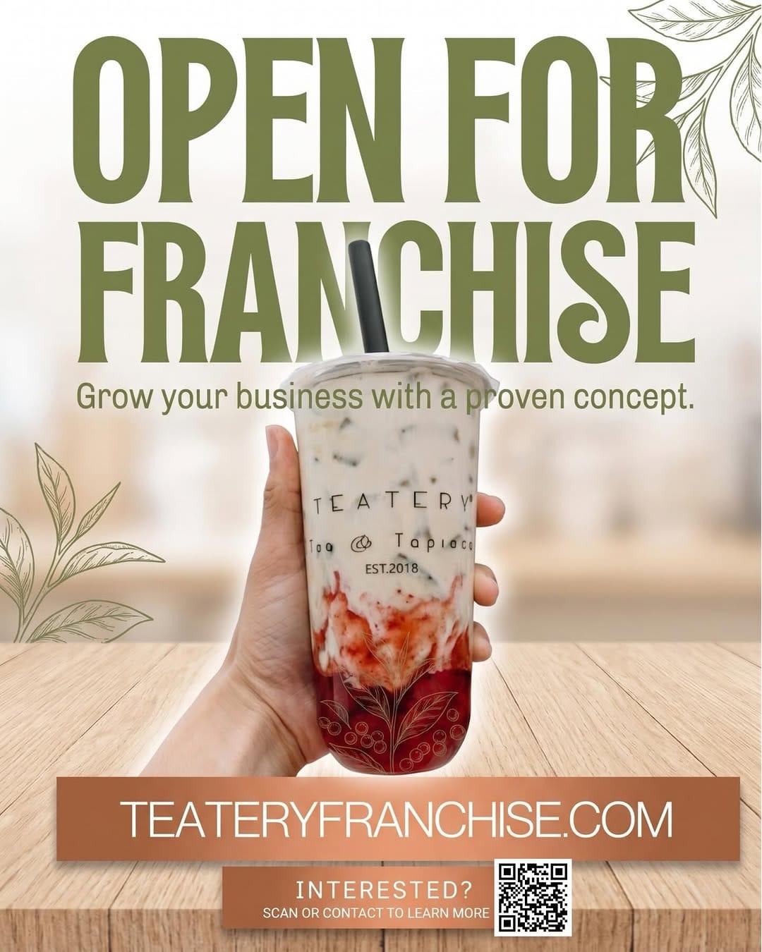 Post 9 by Teatery Tea & Tapioca on Instagram (image)