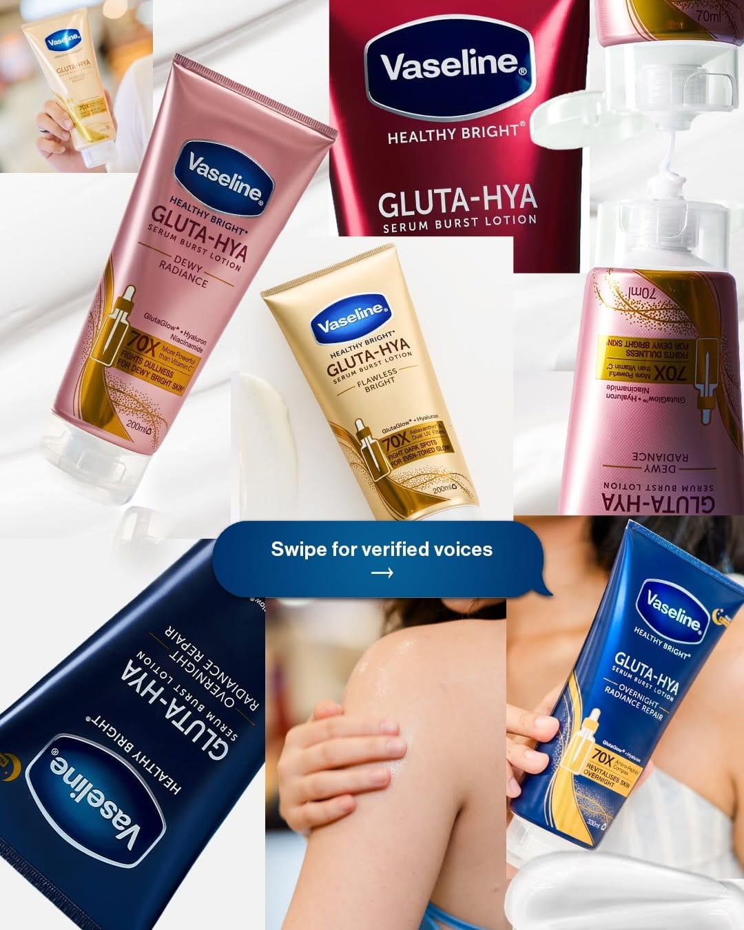 Post 6 by Vaseline Philippines on Instagram (carousel)