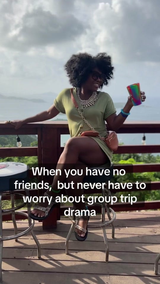 Post 7 by Patrice | solo travel fashion on TikTok (video)