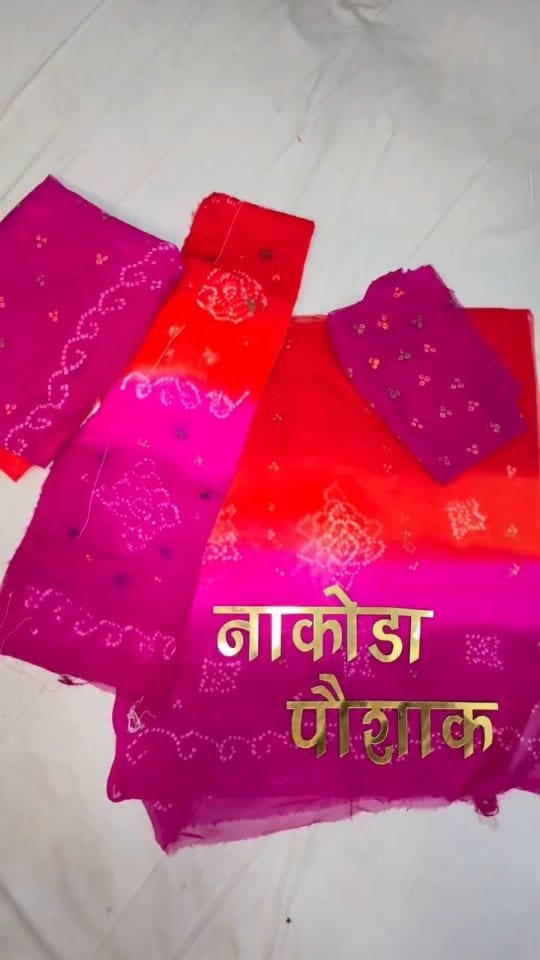 Post 5 by RajputiPoshak Nakoda Sarees Poshak on Instagram (video)