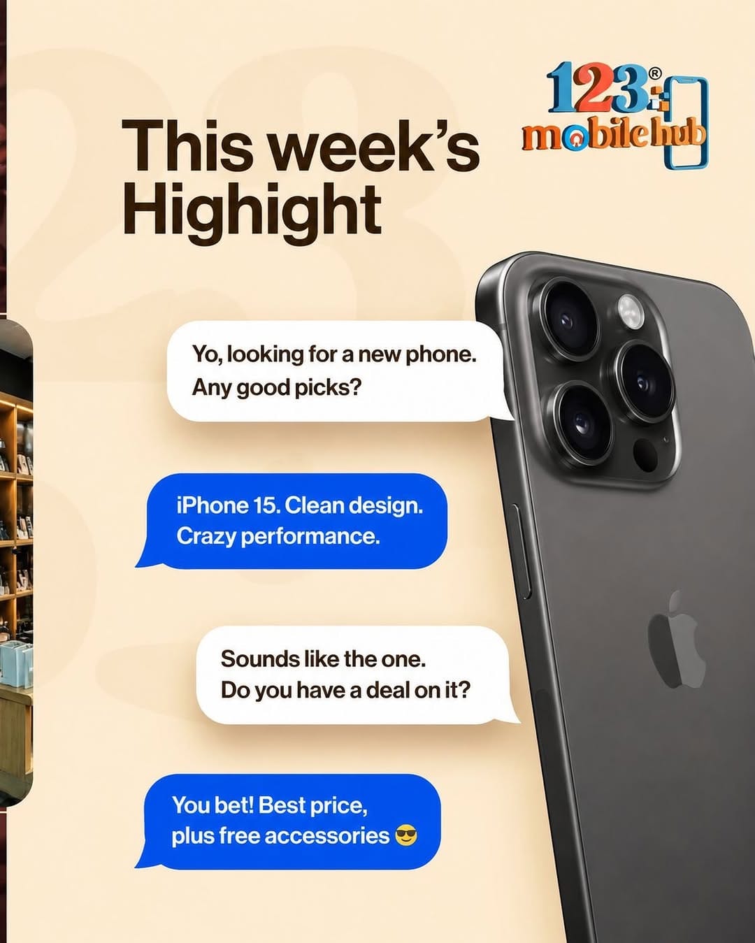 Post 1 by 123 Mobiles Hyd on Instagram (image)