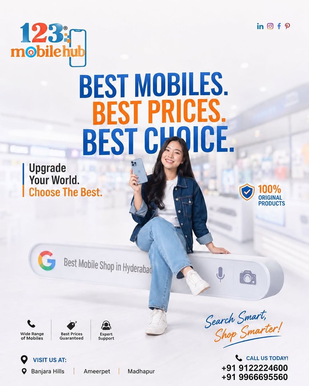 Post 5 by 123 Mobiles Hyd on Instagram (image)