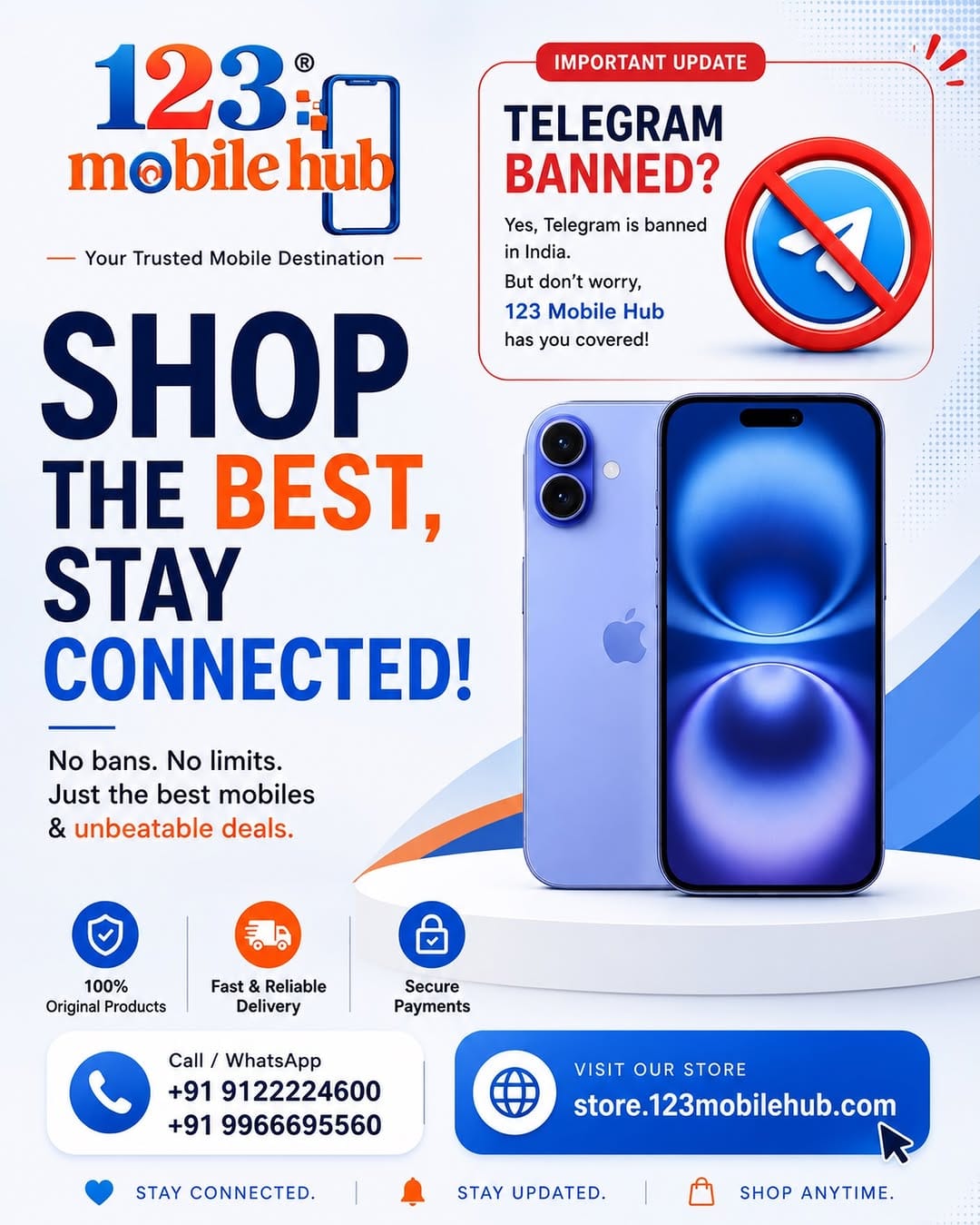Post 6 by 123 Mobiles Hyd on Instagram (image)